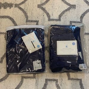 Set of 2 Pottery Barn Kids 84” Sailcloth Panels